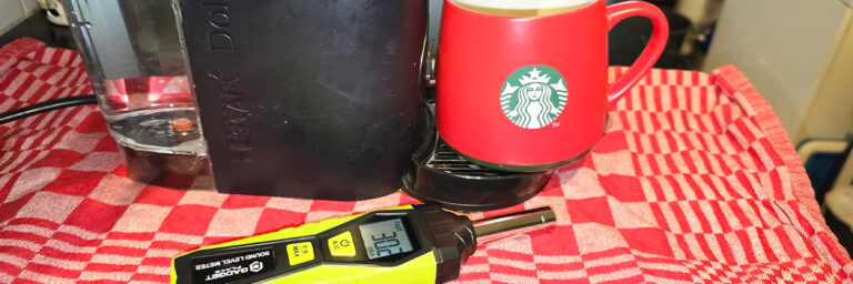 Hoeveel Decibel #3: Koffiezetapparaat